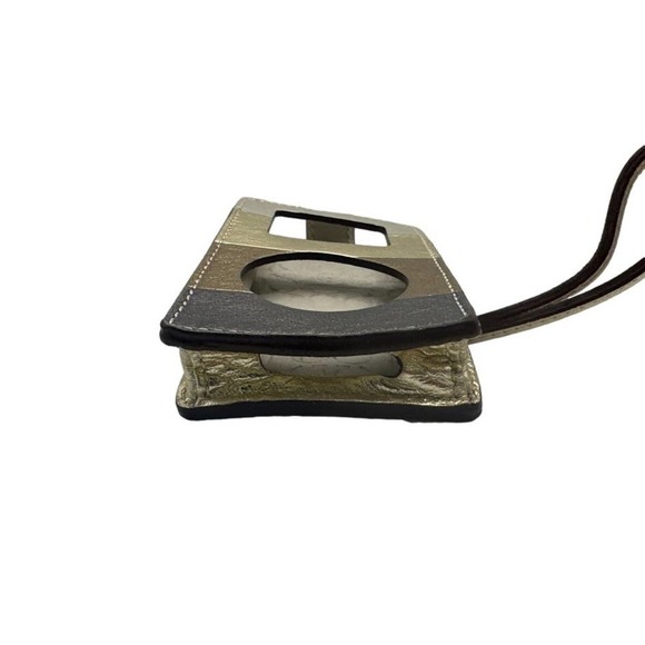 Vintage COACH Ipod Mini Player Metallic Block Case w/ Wristlet Limited Edition - Picture 3 of 5